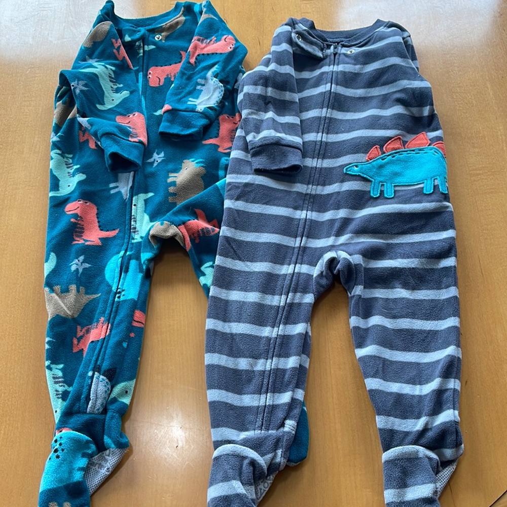Fleece Footie Pajamas 12 month